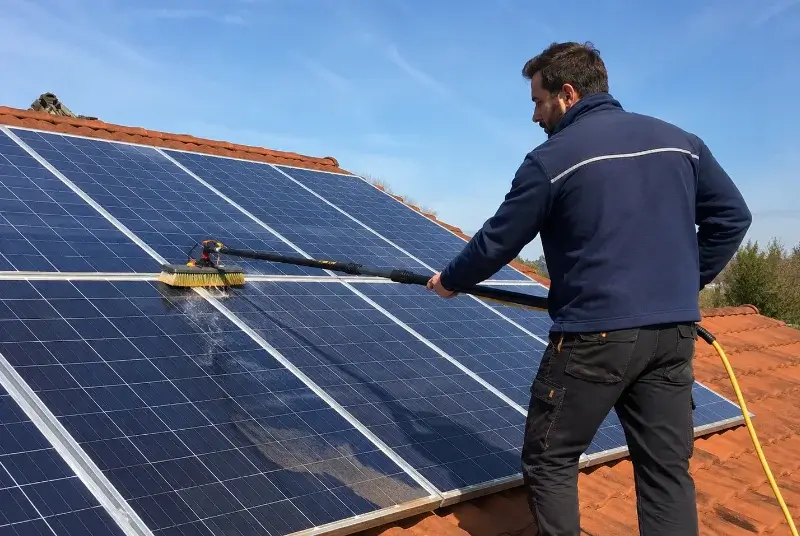 Nettoyage et entretien de panneaux solaires à Rives-du-Loir-en-Anjou